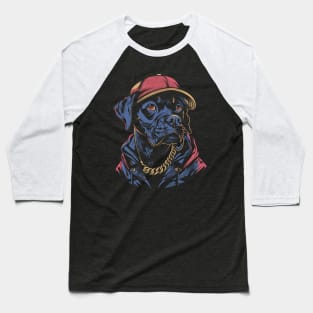 Dog Rapper Baseball T-Shirt